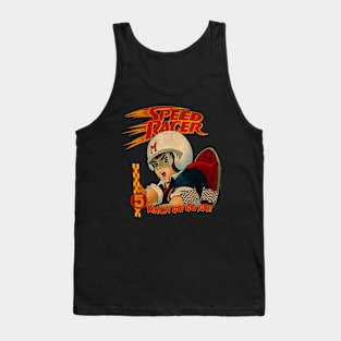 Funny Gifts Racing Vintage Graphic Tank Top